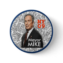 2009 NY Mayor MIKE pin