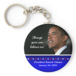 2009 Obama Inauguration Key Ring Keychain