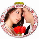 2009 Photo Christmas Ornament photo sculptures