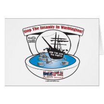 2009 Tea Party Greeting Card
