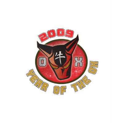 2009 - The Year of the Ox Tee Shirt by spacedust
