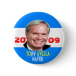 2009 Tony Avella for NY Mayor Pin