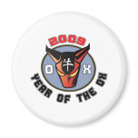 2009 - Year of the Ox magnets