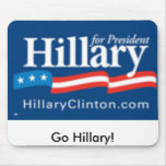 200px-Hillary, Go Hillary! Mouse Mat
