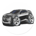 2010-11 Camaro Black Car Sticker