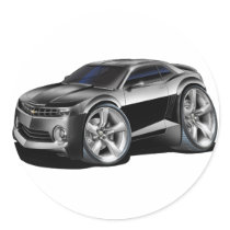 2010-11 Camaro Black Car Sticker