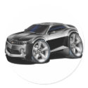 2010-11 Camaro Black Car stickers