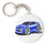 2010-11 Camaro Blue Car Keychain