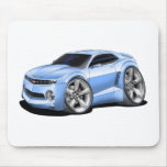 2010-11 Camaro Lt Blue Car Mousepad