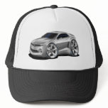 2010-11 Camaro Silver Car Mesh Hat