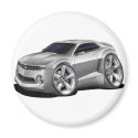 2010-11 Camaro Silver Car magnets