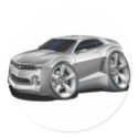 2010-11 Camaro Silver Car stickers