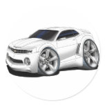 2010-11 Camaro White Car Stickers