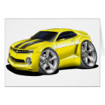 2010-11 Camaro Yellow-Black Car Card