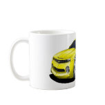 2010-11 Camaro Yellow car Coffee Mugs