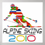 2010: Alpine Skiing Poster