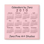 2010 Calendar magnets