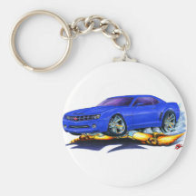 2010 Camaro Blue Car Key Chains