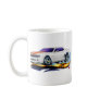 2010 Camaro White-Orange Car Mug
