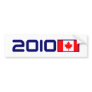 2010 Canada FLAG Bumper Sticker