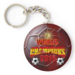 2010 Champions of the world spain keychains