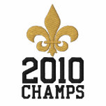 2010 Champs Fleur De Lis embroidered shirts