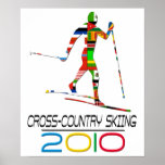2010: Cross Country Skiing Poster