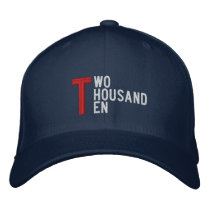 2010 EMBROIDERED HAT