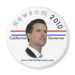 2010 Gavin Newsom magnet