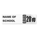 2010 Graduation bumper stickers