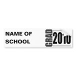 2010 Graduation bumper stickers