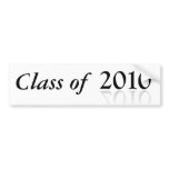 2010 Graduation bumper sticker Class of 2010 -w
