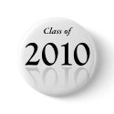 2010 Graduation gifts button Class of 2010 -w