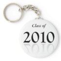 2010 Graduation gifts keychain Class of 2010 -w