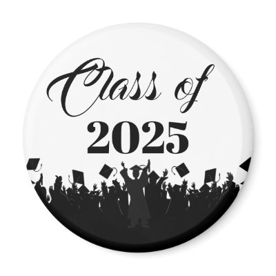2010 Graduation Magnet-You Choose Background colou by samack