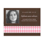 2010 Graduation Party Invitation-Argyle Charm