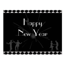 2010 Happy New Year Postcard
