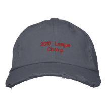 2010 League Champ Embroidered Hats