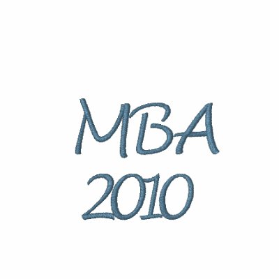 2010 MBA Graduation Polo - - Customised by aslentz