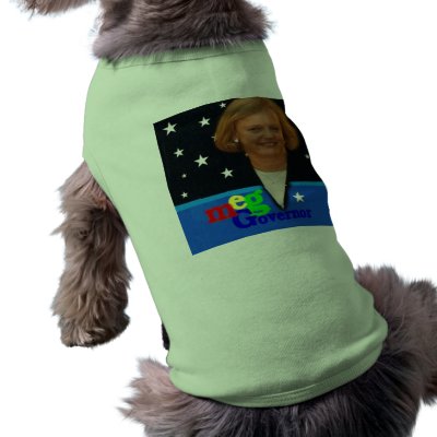 2010 Meg Whitman Doggie Tank Top Dog Tee by elfyboy