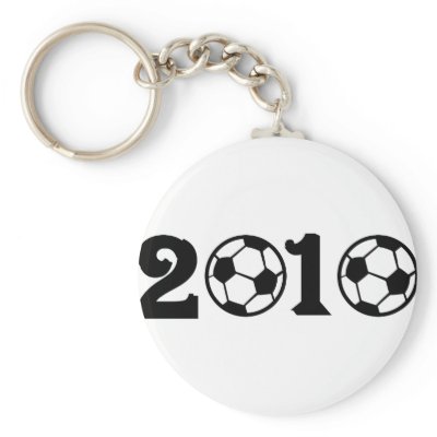 2010 Soccer Football World Cup Keychains by Tomaniac