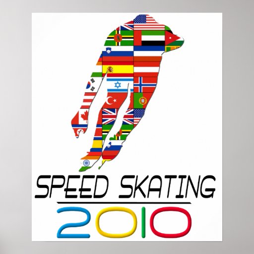 2010: Speed Skating Posters