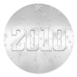 2010 stars silver 2010 gifts and 2010 Tees Sticker