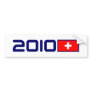 2010 Swiss FLAG Bumper Stickers