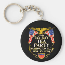 2010 Tax Day Tea Party Key Chains