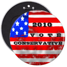 2010 VOTE CONSERVATIVE PINS