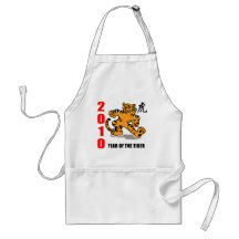 2010 Year of The Tiger Aprons