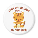 2010 Year of The Tiger Baby Magnet