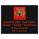 2010 Year of the Tiger Chinese New Year flyers