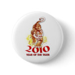 2010 Year of the Tiger Gifts Button